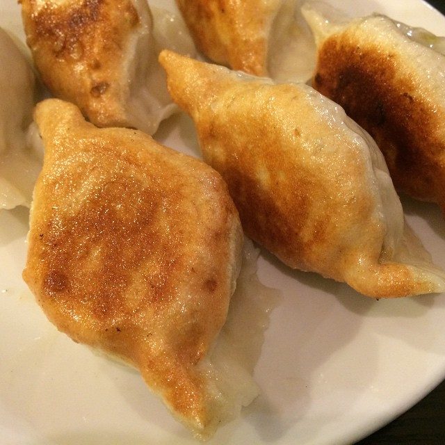 Gyoza + cerveza