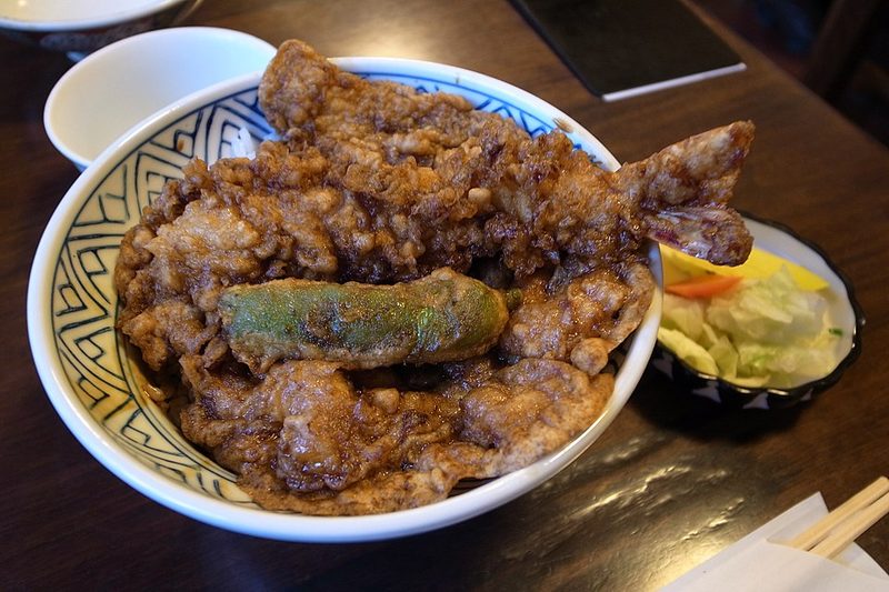 Tempura counter