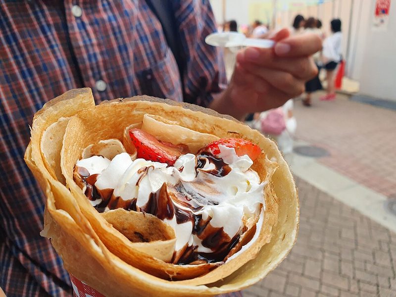 Crepas de Takeshita